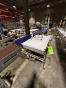 CONVEYOR, (1) SECTION APPROX. 156 IN. L X 13 IN. W, (1) SECTION APPROX. 47 IN. X 24 IN. W,