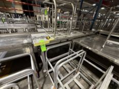 PORATBLE S/S TABLE, APPROX. DIMS: 138 IN. X 30 IN. X 38 IN. LWH