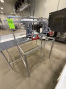 PLATFORM WITH (2) REDCO INSTA CUT 35 W fruit and vegetable dicers