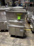 (2) 400 LB BUGGIES / TOTES