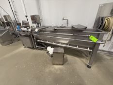 KRONEN FLUME WASHING MACHINE FOR VEGETABLES, MODEL CEWA 3800, S/N 346, 3 PHASE, 208 V