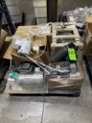 PALLET WITH ASSORTED NEW AND REBUILT MOTORS