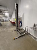 2021 SYSPAL SINGLE COLUMN BUGGY LIFT / TILT / DUMPER, MODEL SCE-CR-01, S/N 33632-3, 770 LB / 350