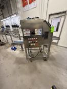 2022 ABL SEMI-AUTMATIC PINEAPPLE AND KIWI RING CUTTER/SLICER, MODEL TRK + BELT, S/N 3350A007,