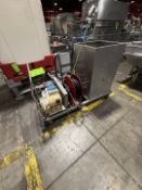 PORTABLE POWER WASHING SKID WITH CAT PUMP