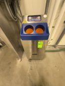 CLEANTECH 2000S AUTOMATED GLOVE AND HAND CLEANING SYSTEM, CAN WASH UP TO 5 PEOPLE PER MINUTE