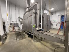 2018 UNITHERM SPIRAL OVEN, MODEL SS0-15.75-1.6-107-G, S/N SPOV-3S21, SPOV GAS, ALLEN BRADLEY