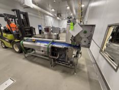 BIZERBA CHECK WEIGHER / PRICE LABELER, MODEL GT-12C / GLM-EVO, S/N 11507311