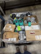 PALLET WITH ASSORTED NEW AND REBUILT MOTORS, DRIVE AND PUMPS