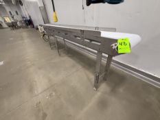 KEY WEST METAL INDUSTRIES S/S CONVEYOR WITH VARIABLE SPEED DRIVE, PROJECT NO. 27978MC-03, APPROX.