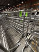 (4) S/S BOOT DRYING RACKS