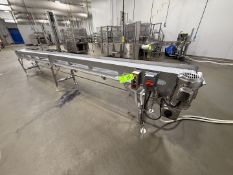 90 DEGREE S/S CONVEYOR, APPROX. 13 IN. W