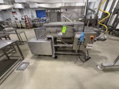 RMF DUAL PADDLE BLENDER MODEL MB300, S/N 62611-3, PORTABLE UNIT / MOUNTED ON CASTERS, APPROX. 40