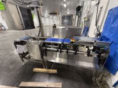 BIZERBA CHECK WEIGHER / PRICE LABELER, MODEL GT-12C / GLM-EVO, S/N 11507267