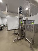 2021 SYSPAL SINGLE COLUMN BUGGY LIFT / TILT / DUMPER, MODEL SCE-CR-01, S/N 33632-1, 770 LB / 350