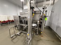 RMF DUAL RIBBON BLENDER, MODEL 28 2000, S/N 11323 4, APPROX. 72 IN. L X 48 IN. W X 36 IN. D