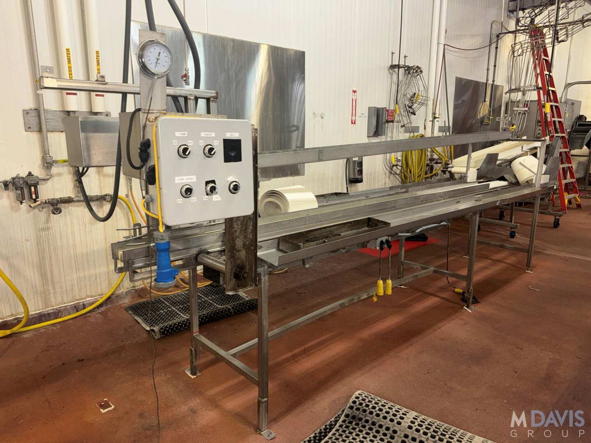 S/S STRAIGHT SECTION OF PACK OFF TABLE