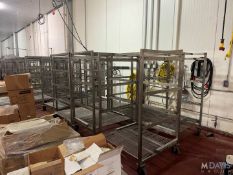 (2) S/S PORTABLE OVEN RACKS