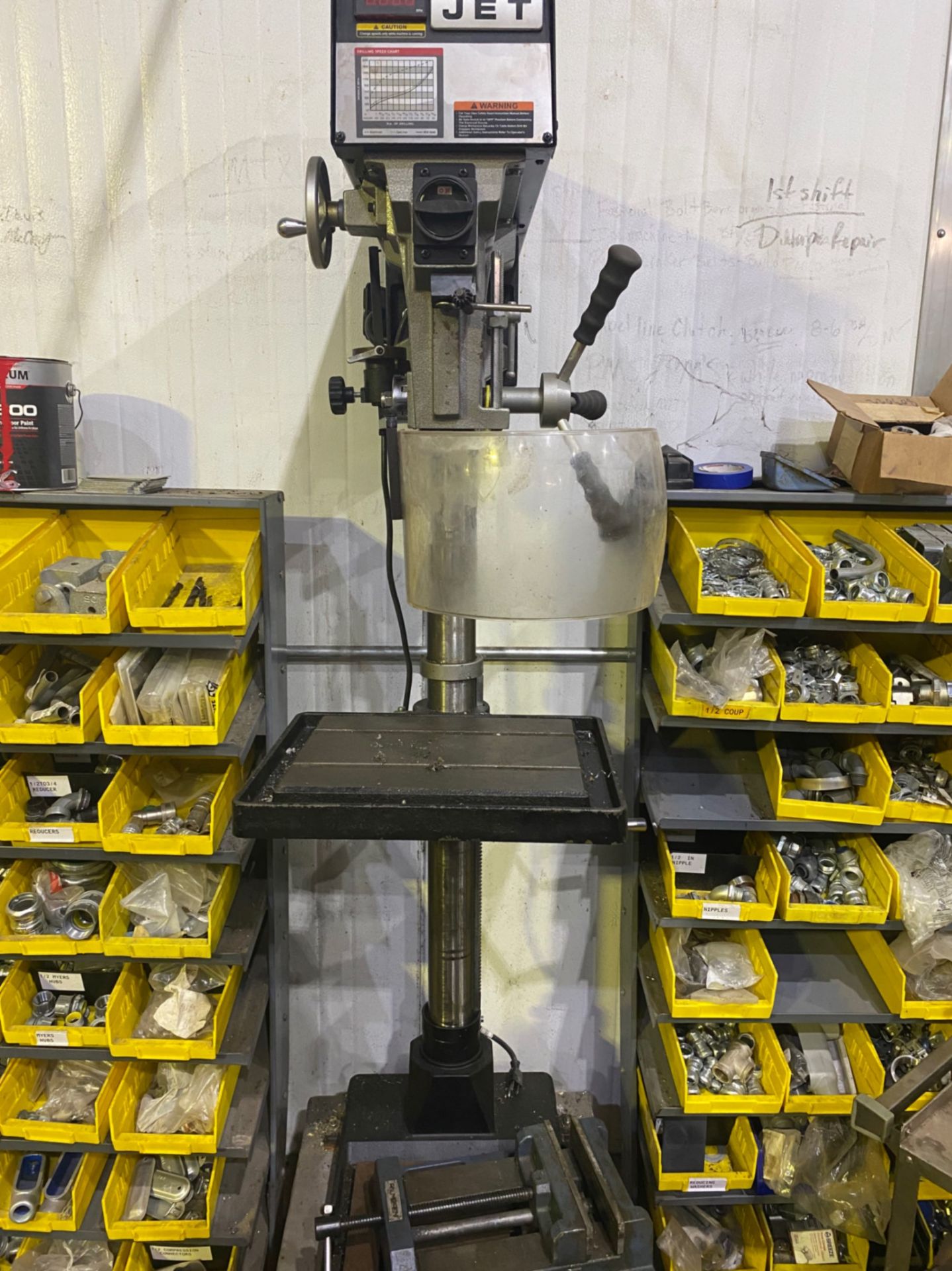 JET 15 VARIABLE SPEED FLOOR DRILL PRESS - Image 4 of 4