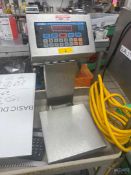 (5) S/S TABLE TOP DIGITAL PLATFORM SCALES