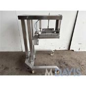 Vemag Dough Sheeter, Mounted on Stainless C Frame, Mobile (Machine #5303) (Lift Out Fee $250) (