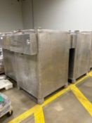 Aprox. 850 Gal. S/S Tote, Dimensions Aprox. 59