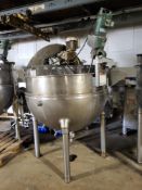 Groen 250 Gal. S/S Kettle, Model N-250, S/N 46694-1, National Board #136025 with 100 PSI @ 338