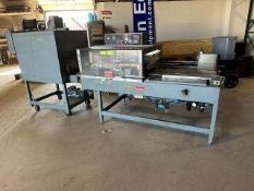 Shanklin Model A27A L-Sealer, S/N A9211 with T7XL Shrink Tunnel, S/N T8200 - Complete Shrink