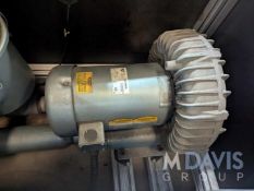 GAST REGENAIR Regenerative Blower; Model R6350-2; includes filter and enclosure as shown (Located