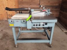 Shanklin S-23C Automatic L-Bar Heat Sealer, S/N S8942, V115, 1-Phase, On Casters (Loading Fee $