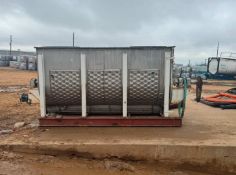 Perry Aprox. 215 Cu. Ft. S/S Jacketed Ribbon Blender with 50 hp Motor (Located Pattison, TX)