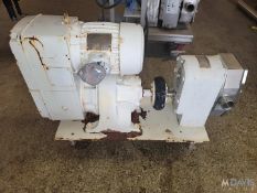 3HP POSITIVE DISPLACEMENT PUMP MODEL: UNKNOWN (Loading Fee $25) (Located Belle Glade, FL)