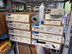 (10) NEW BOXES OF EATON INDOOR MAIN BREAKER PANELS