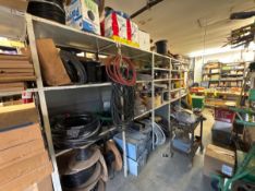 CONTENTS OF SHELVING UNITS