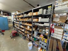 CONTENTS OF SHELVING UNITS