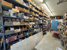 CONTENTS OF SHELVING UNITS