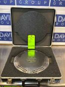 INDEX CAPSULE FILLING MACHINE DOSING DISC, 20 MM, SIZE 00 WITH CASE, (INV #32889) (LOCATED @ MDG