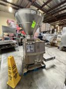 HANDTMANN VACUUM STUFFER, MODEL VF 100, INCLUDES BUGGY LIFT (Loading Fee $250) (Located Carson, CA)