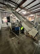 PORTABLE S/S CLEATED INCLINE CONVEYOR (Loading Fee $250) (Located Carson, CA)