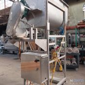 36D x 30W x 60L Stainless Steel Ribbon Blender, Hapman Feeding System, 7.5HP, V230/460 Adjustable