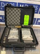 INDEX CAPSULE FILLING MACHINE CHANGE PARTS, NO. I-20-0205, SIZE 1 WITH CASE, (INV #32939)(