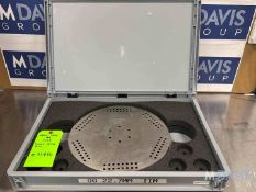 INDEX CAPSULE FILLING MACHINE DOSING DISC, NO. 12-2018, SIZE 00, 22.7 MM WITH CASE, (INV #32886) (