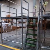 Stainless Steel Mezzanine, Size: 72x72x72 (Loading Fee $200) (Located Fort Worth, TX)
