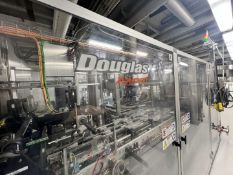 DOUGLAS AXIOM WRAP AROUND CASE PACKER, MODEL AXIOM - IM, S/N M113026 (LOCATED NEBRASKA CITY, NE)