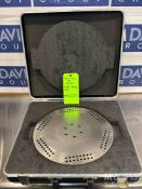 INDEX CAPSULE FILLING MACHINE DOSING DISC, NO. 04-2015, SIZE 00, 22.5 MM WITH CASE, (INV #32935)(