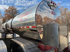 1999 Nova Tanker Trailer, Type Augured, VIN #1N9S14423XA044149 (Trailer #9823) (