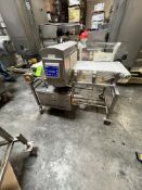 METTLER TOLEDO CONVEYORIZED METAL DETECTOR, MODEL SL1500, S/N 8898601, SINGLE PHASE, 50/60 HZ