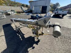 MARCHANT SCHMIDT 13 FT L PORTABLE INCLINED S/S AUGER CONVEYOR