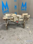 BOSTON CONVEYOR AND AUTOMATION CONVEYOR, APPROX. 50 IN. L X 13 IN. W, WITH WESTINGHOUSE TECO ALL S/S