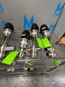 (3) NEW 2020 GEA AIR VALVES, (2) 3-WAY CROSS BODY AIR VALVE WITH 2 IN. AND 1-1/2 IN., (1) 2 IN., 316